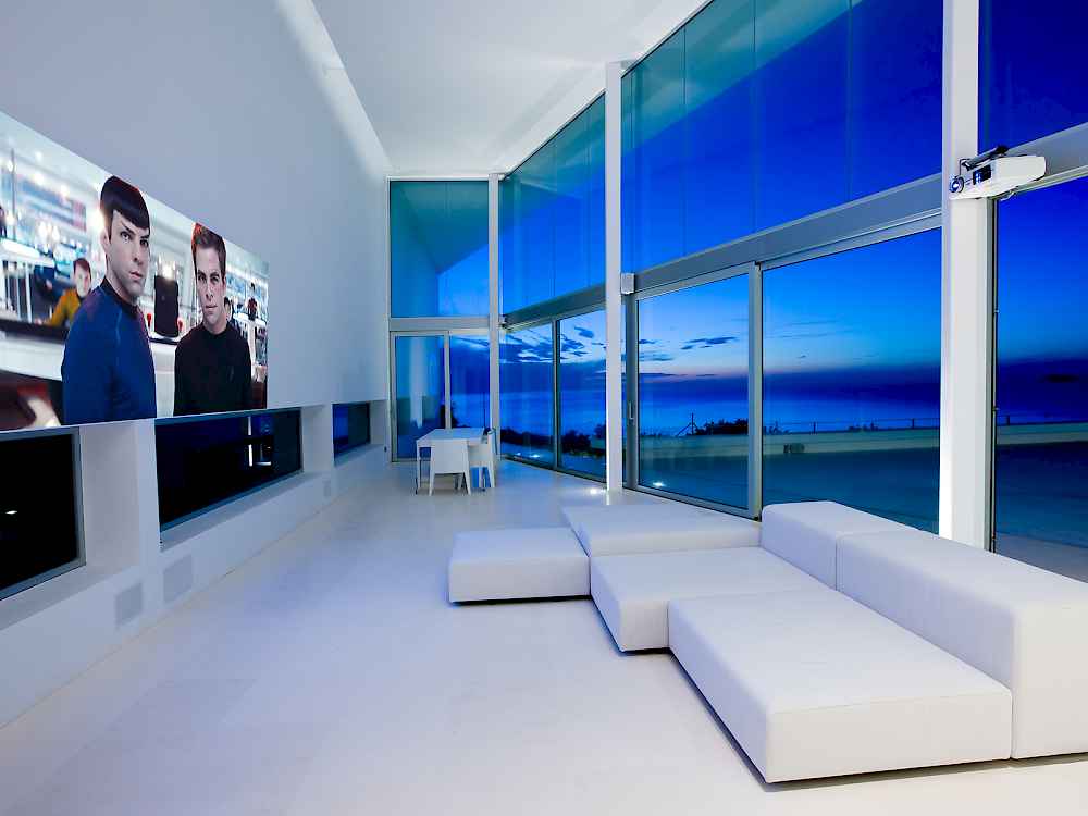 Custom AV install, Ibiza